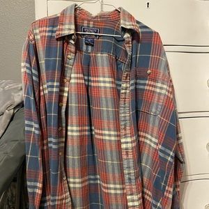 plaid button down longsleeves